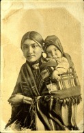 This is a woman and child. Postcard 9711. Taken at Medicine Hat, Alberta, before 1907. Courtesy of Peel's Prairie Provinces.